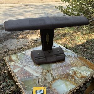 Vintage Moe Light USA WWII Era Machine Age Art Deco Airplane Wing Desk Lamp